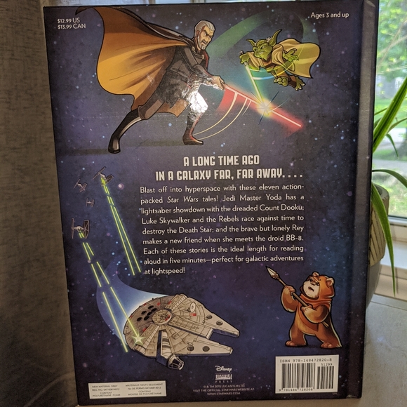 ✨❌SOLD❌✨5-Minute Star Wars Stories Book - Picture 5 of 5